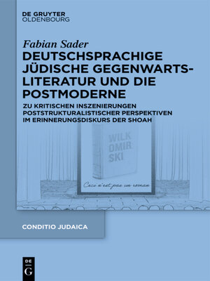 cover image of Deutschsprachige jüdische Gegenwartsliteratur und die Postmoderne